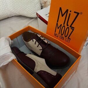 Miz Mooz BORDEAUX ANTIQUE - WINE RED AND CREAM COLOR